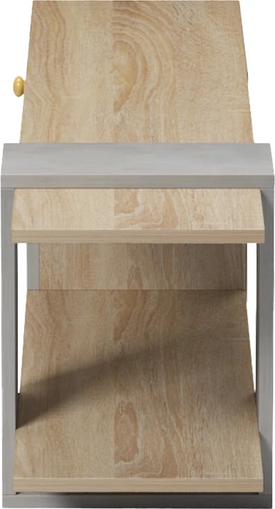 Standi TV, ngjyrë sonoma-gri çimento, 120x25x36.8cm