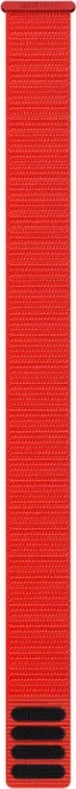 Rrip për smartwatch Garmin UltraFit Nylon Strap, 26 mm, Flame Red