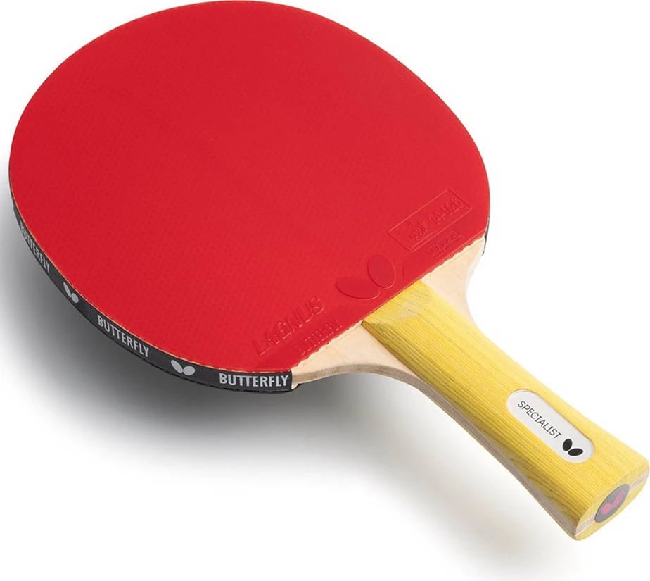 Raketë ping pong Butterfly, e zezë