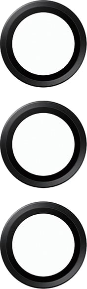 Mbështjellës kamerë PanzerGlass Hoops për Samsung Galaxy A25 5G, i zi