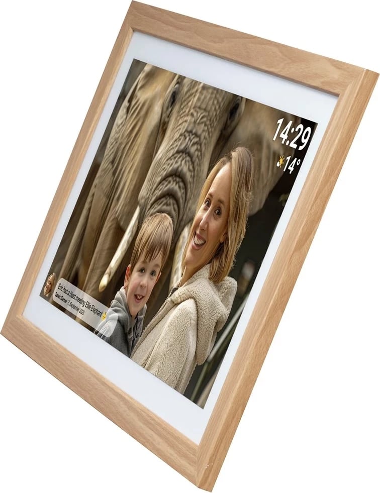 Kornizë digjitale Denver PFF-2162LW, 21.5", Touchscreen, Wi-Fi, Kafe e çelët