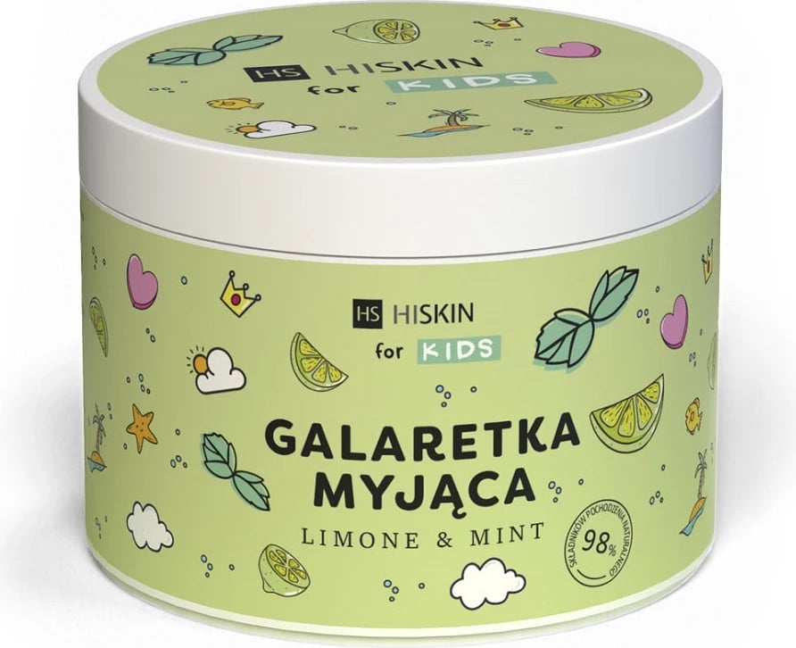 Xhel dushi për fëmijë HiSkin Limone & Mint 150ml