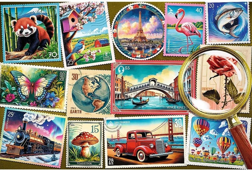 Puzzle Trefl EasyPiece 300 pjesë, pulla poste, 60x40cm