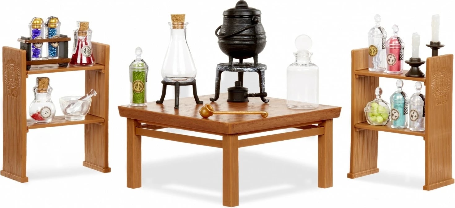 Set miniaturë Harry Potter MGA Miniverse Make It Mini, 100+ pjesë, plastikë