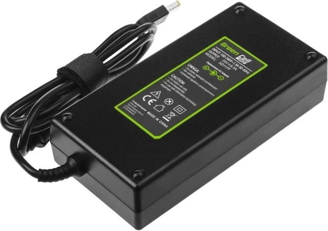 Karikues për laptop Green Cell AD117P, 170W, i zi 