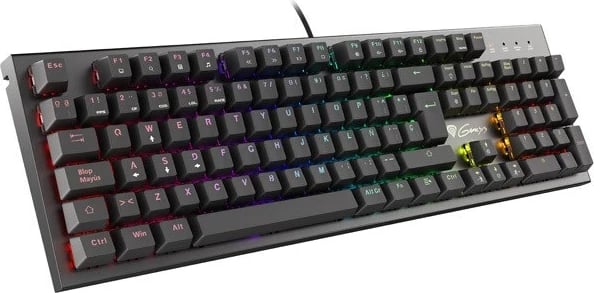 Tastierë gaming Genesis Thor 300 RGB, mekanike, brown switch, me drita RGB