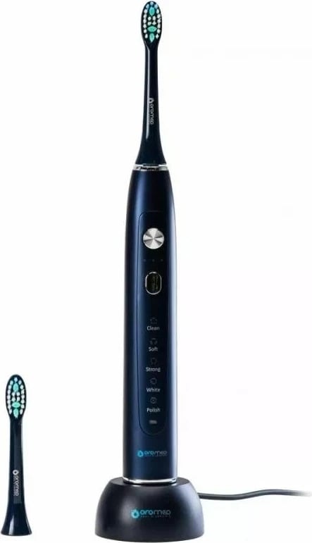 Brushë Oromed Oro-Sonic X Pro, sonik, type-USB, 2 koka, hiri