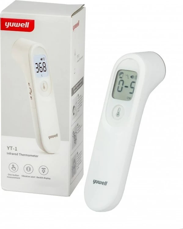 Termometër elektronik Yuwell, i bardhë
