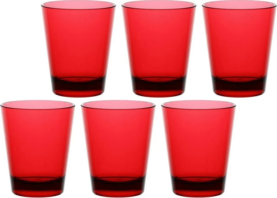 Set gotash akrilike Rose&Tulipani Fiaba, 440 ml, Kuqe