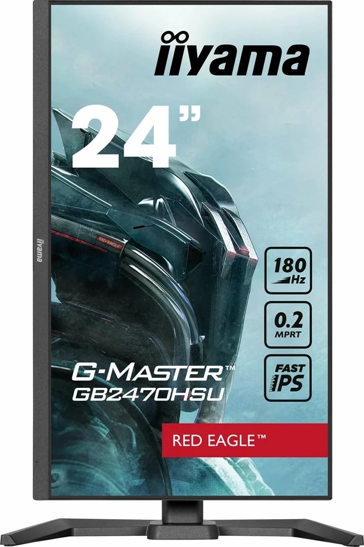 Monitor iiyama G-MASTER GB2470HSU-B6, 23.8", Full HD, LCD, 180 Hz, i zi