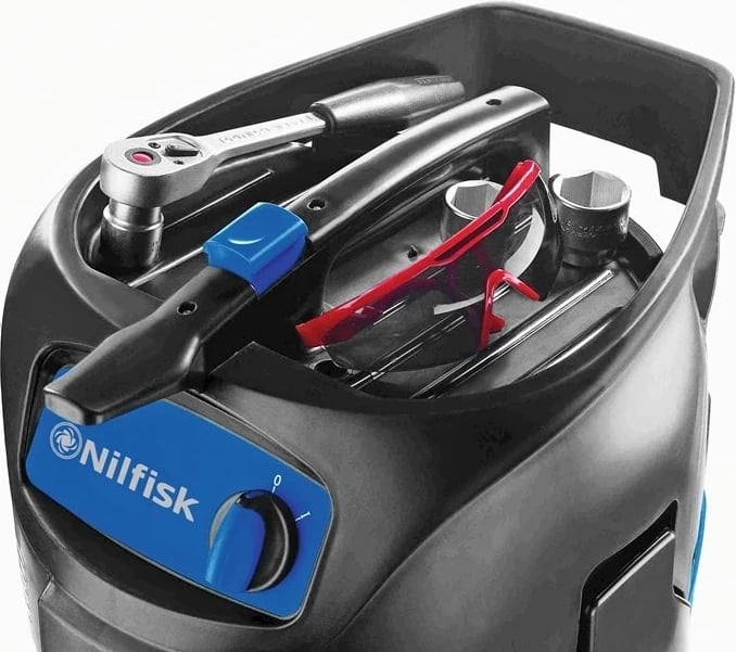 Fshesë me korrent Nilfisk Attix, 1500W, e kaltër