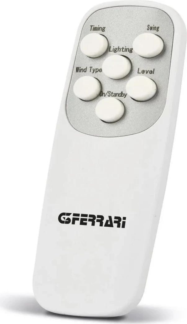 Ventilator tavoline G3FERRARI G5005100, 3 shpejtësi, metal, Gri