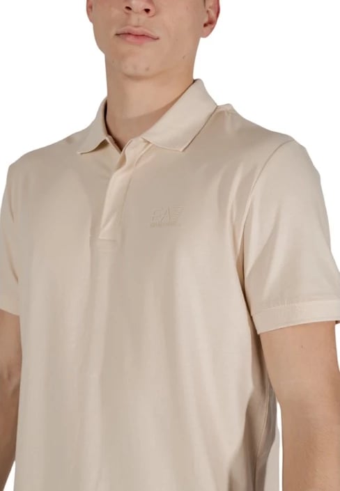 Polo për meshkuj Ea7, beige