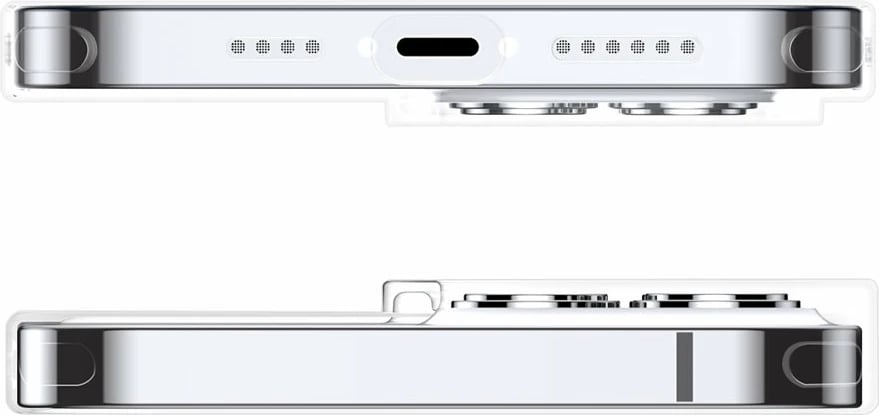 Mbështjellës Baseus Simple Series për iPhone 13 Pro Max, transparent