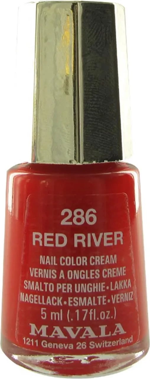 Llak për thonj Mavala 286 Red River 5ml