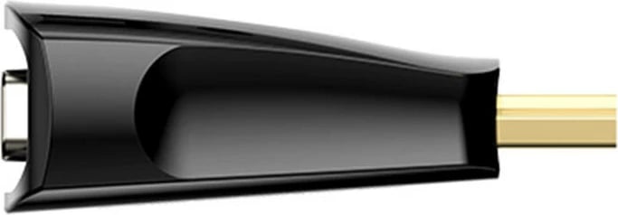 Adapter HDMI në VGA Vention AIDB0 me port audio 3.5mm, Zi