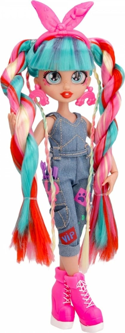 Kukull VIP Pets Hair Academy Lexie me aksesorë, 30 cm, shumëngjyrëshe