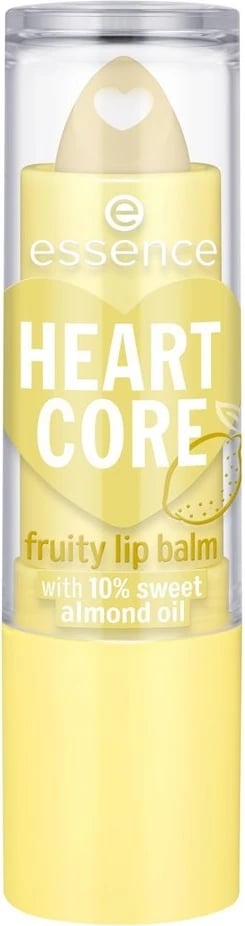 Balsam për buzë për femra Essence Heart Core Fruit Lip Balm 04 Lucky Lemon, 3g