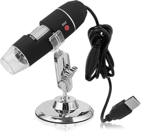 Mikroskop dixhital Media-Tech, USB, i zi