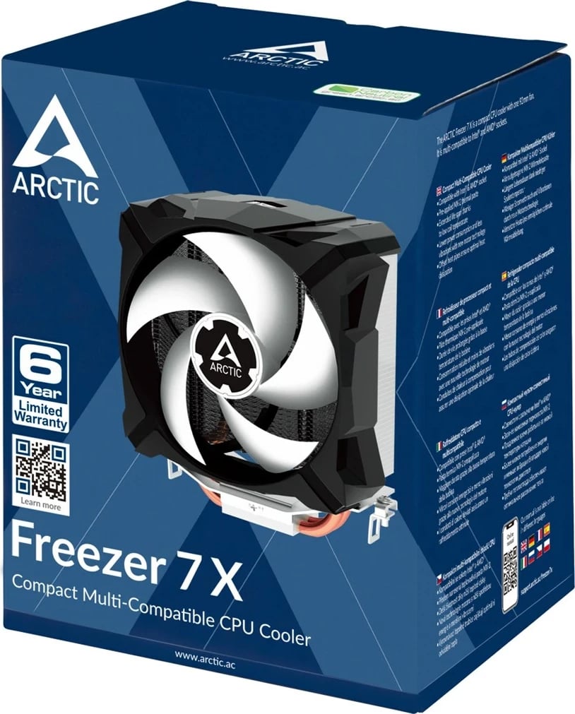 Ftohës CPU Arctic Freezer 7 X, kompakt, alumini