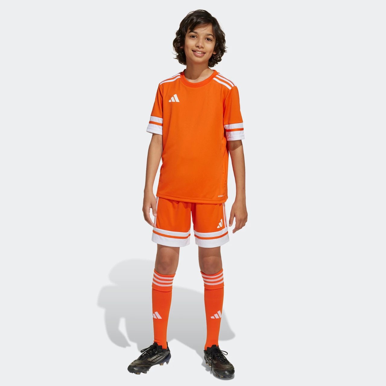 Shorce për fëmijë adidas, portokalli
