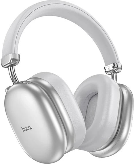 Kufje HOCO W35 Max Auspicious, ANC, wireless, Bluetooth, argjend