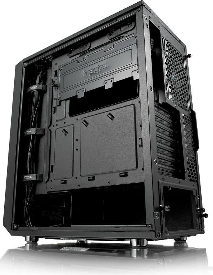 Kasë Fractal Design Meshify C, Midi Tower, PC, ATX, ITX, micro ATX, e zezë Kasë Fractal Design Meshify C, Midi Tower, PC, ATX, ITX, micro ATX, e zezë