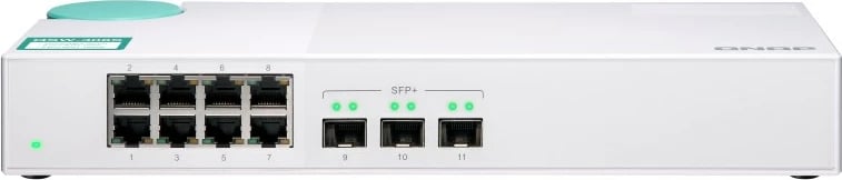 Switch QNAP QSW-308S, Gigabit Ethernet, i bardhë
