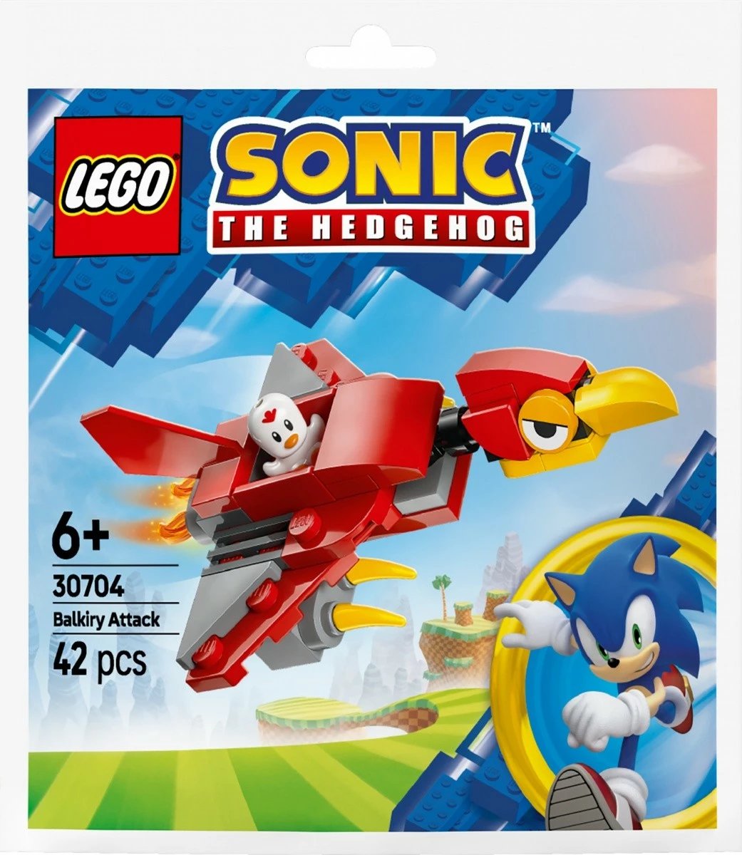 Set ndërtimi LEGO Sonic the Hedgehog 30704, 42 pjesë, i kuq