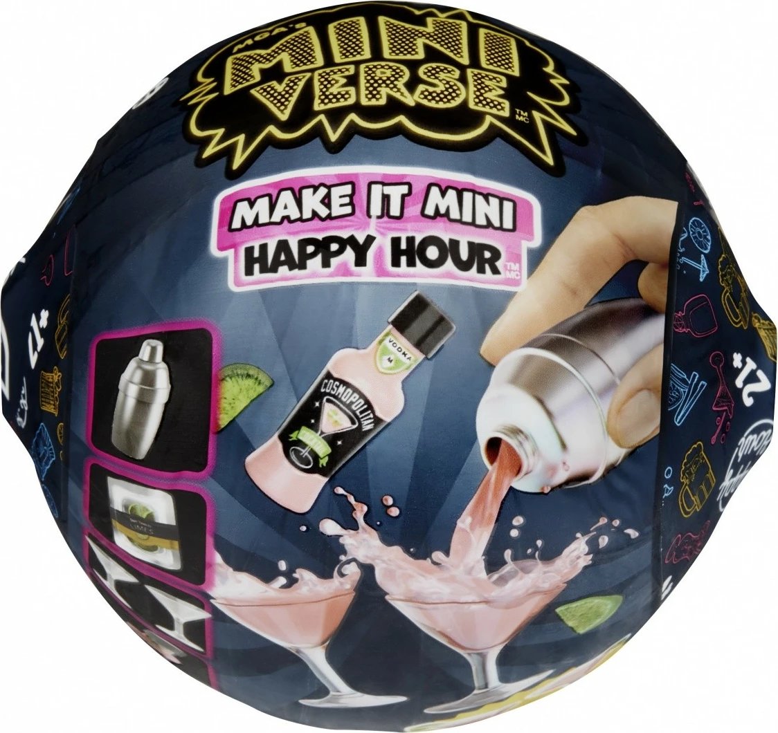 Figurinë MGA Miniverse Mini Happy Hour, plastikë, 1 copë