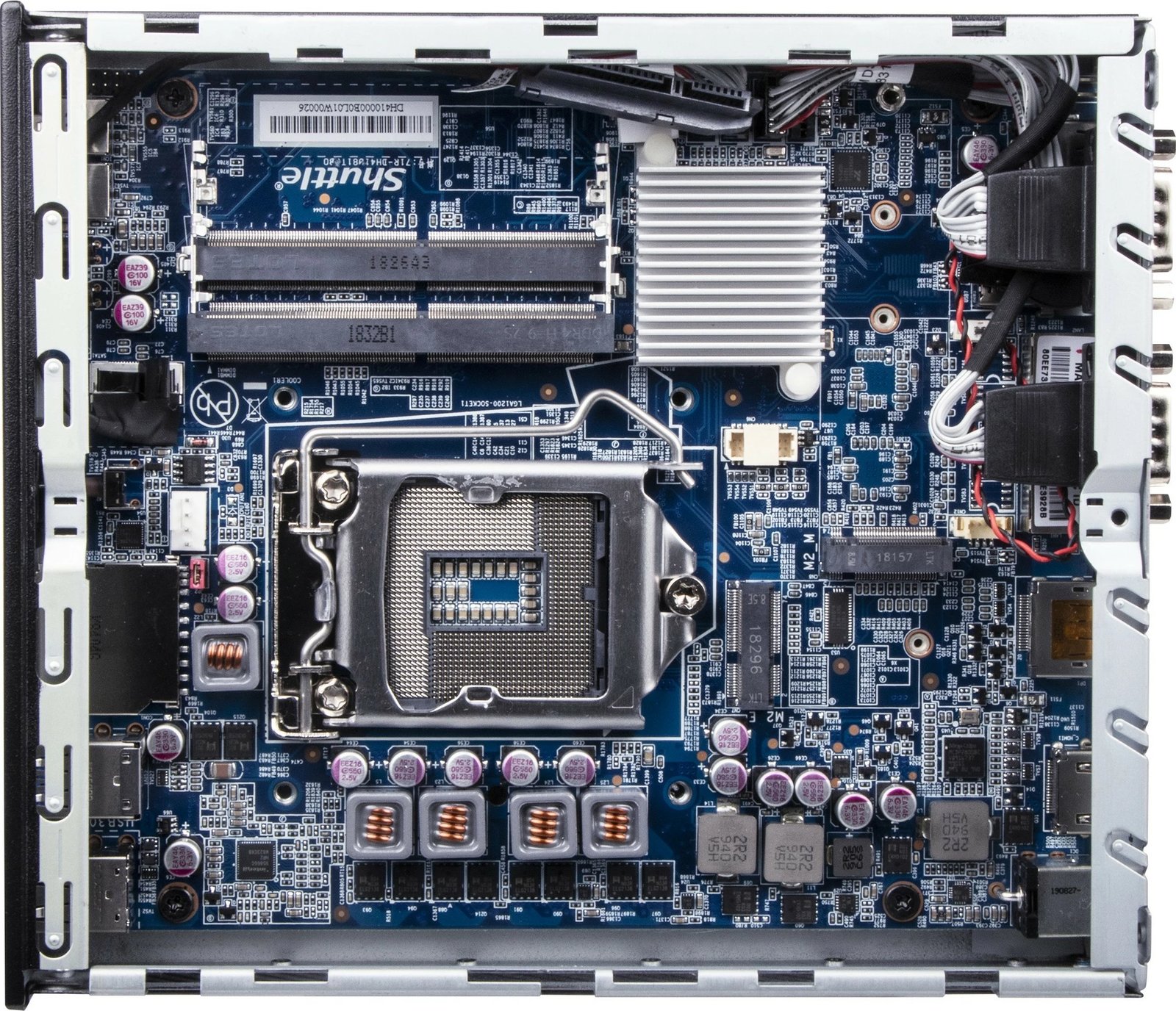 Mini PC barebone Shuttle DH610, LGA 1700, 64GB, i zi