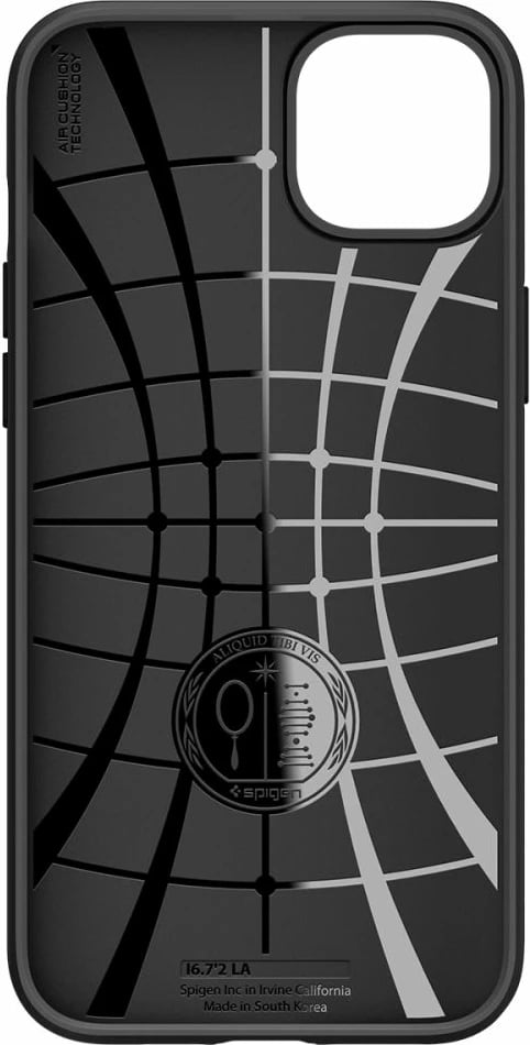 Mbështjellës Spigen Liquid Air për iPhone 14, Matte Black