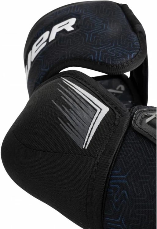 mbrojtëse bërrylash për hokej Bauer, unisex, të zeza