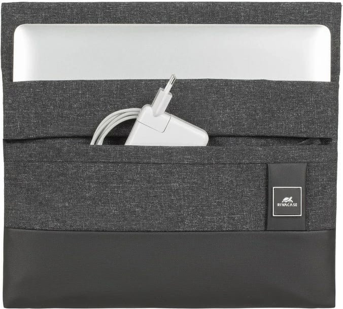 Mbështjellës laptopi RivaCase 8803, 13.3", i zi