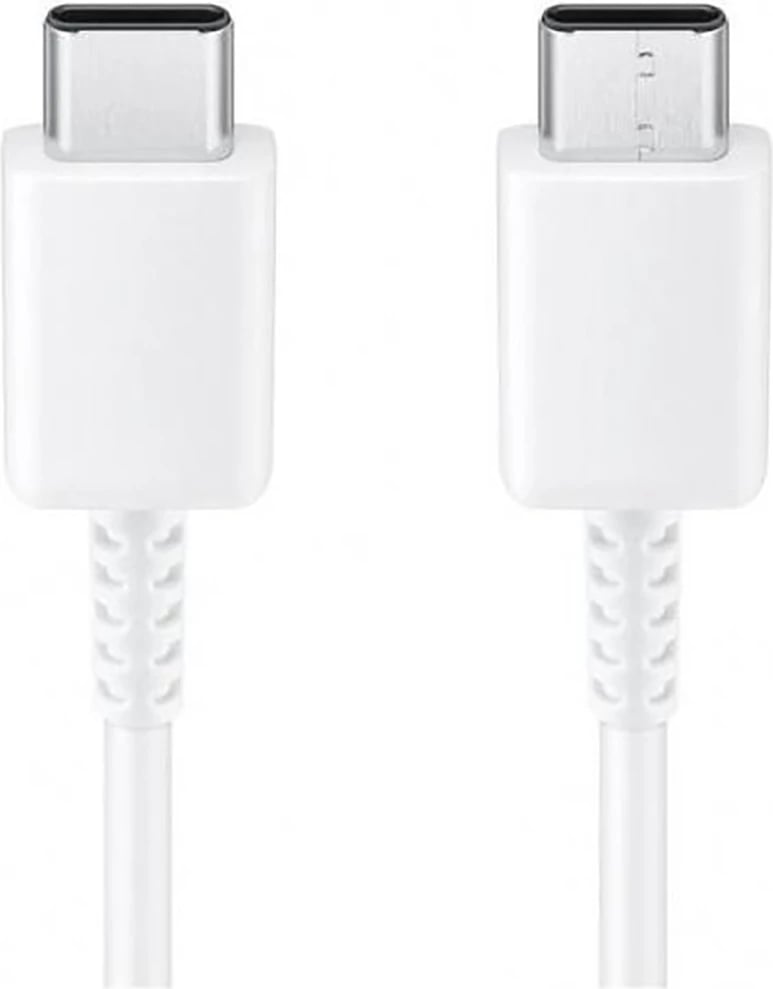 Kabllo Samsung EP-DN975BWE USB-C në USB-C, 1m, 5A, Bardhë