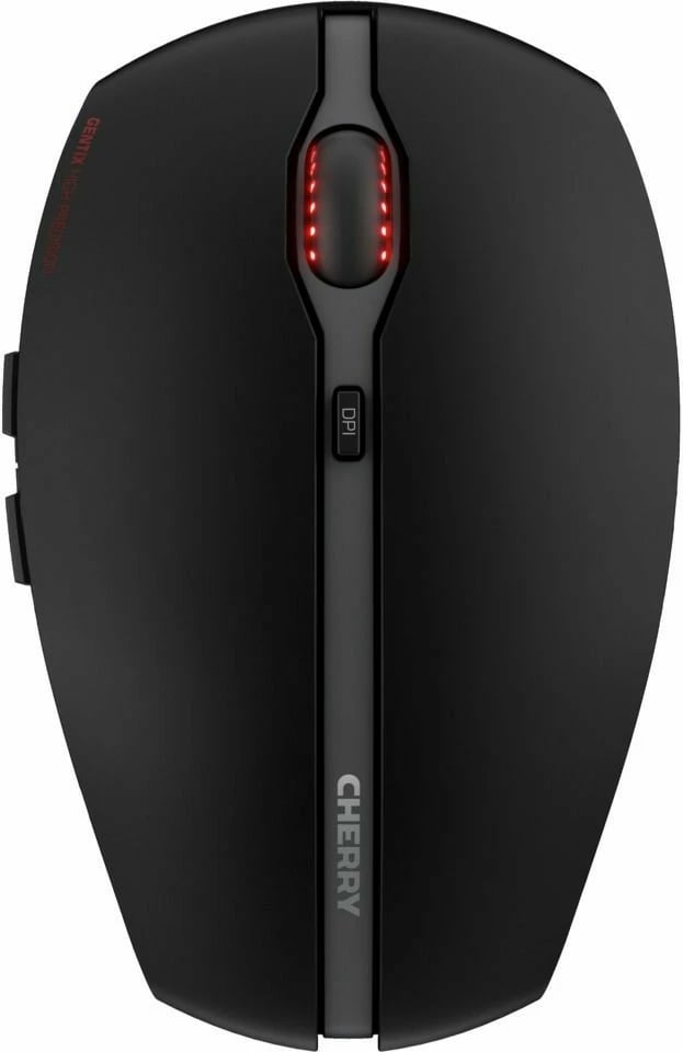 Set tastierë dhe maus Cherry GENTIX, pa tela, AZERTY, i zi