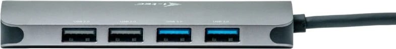 Stacion dokimi i-tec C31NANOHDM2D100, 2x HDMI, USB-C, 100W, Argjendtë