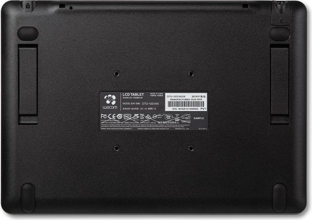 Tablet grafik Wacom DTU-1031AX, LCD 10.1 inç, zi