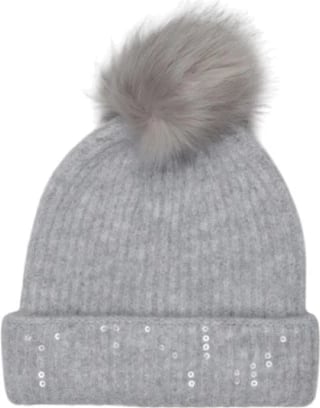 Kapelë Pieces femra, gri