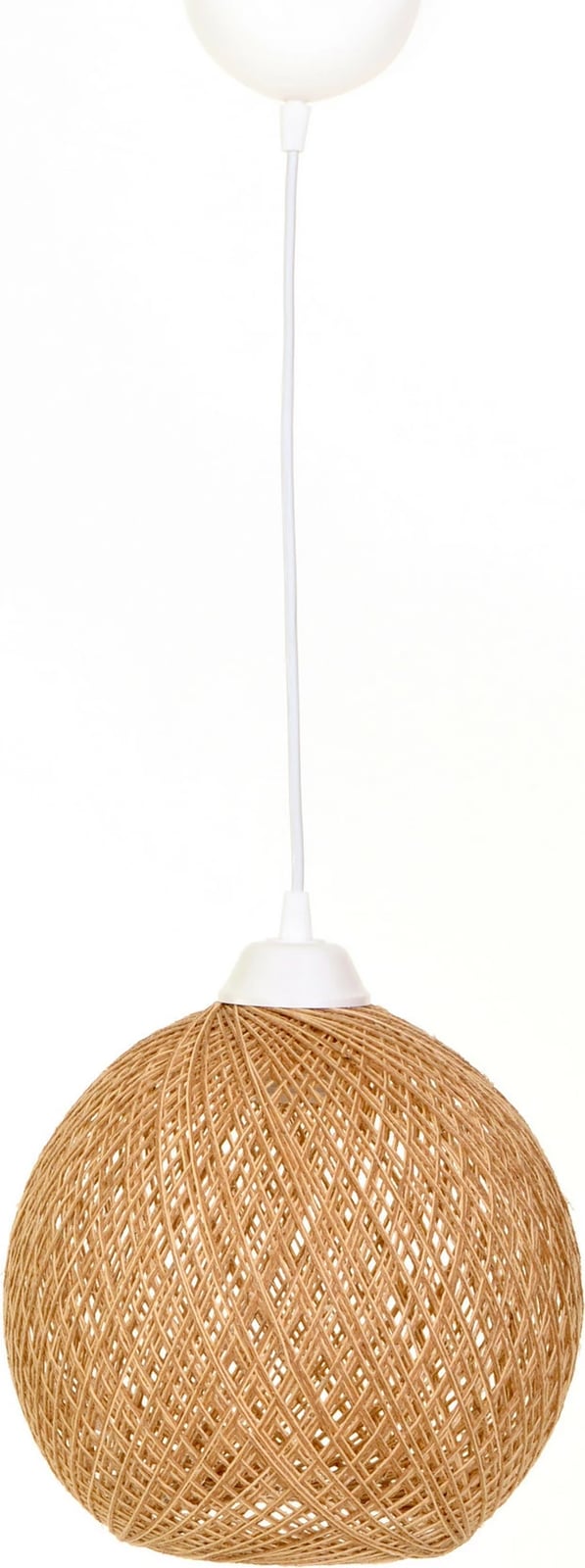 Llambë tavani prej jute, Opviq, 190 - JE, ecru dhe kafe