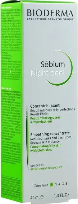 Peeling nate Bioderma Sebium Night Peel unisex 40ml