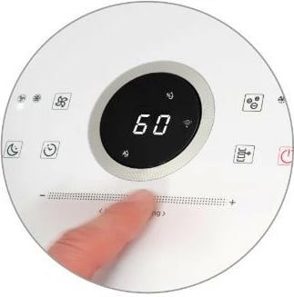 Dehumidifikues dhe pastrues ajri Concept OV2012, i bardhë