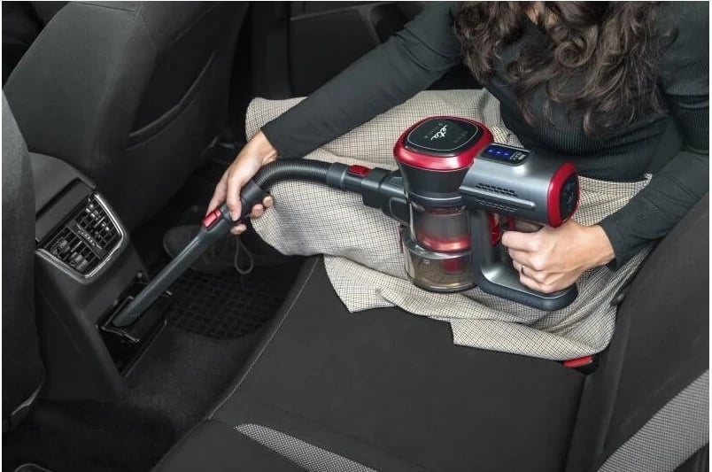 Fshesë pa tela ETA Fenix Ergonomic, e kuqe