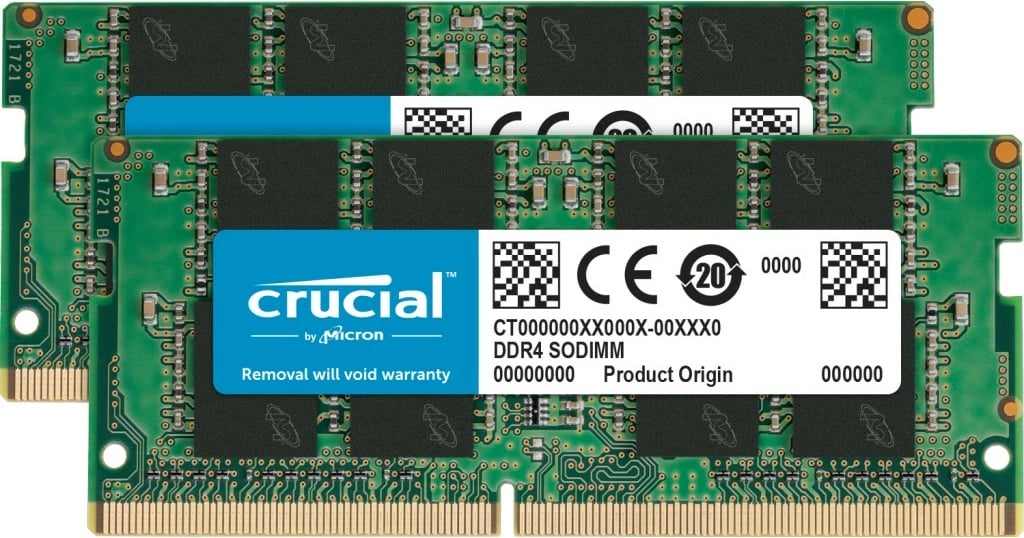 RAM Memorje Crucial CT2K8G4SFRA32A, 16 GB, 2 x 8 GB, DDR4, 3200 MHz