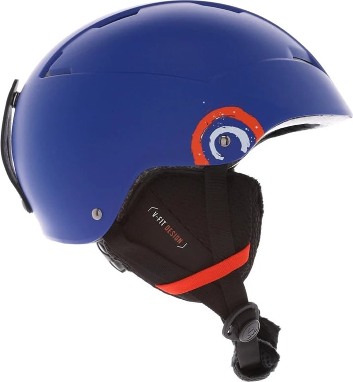 Helmetë fëmijësh Cairn Flow Junior King Blue Heros 48/50, Kaltër