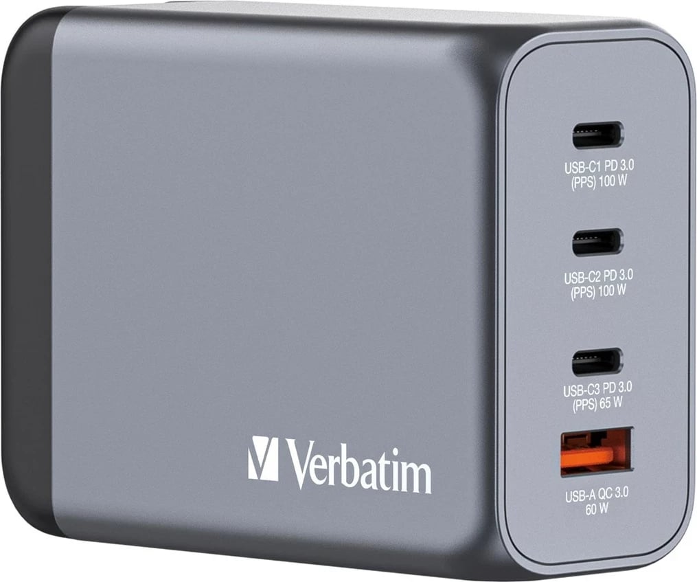 Karikues Verbatim GNC-200 GaN 4 Port 200W USB A/C