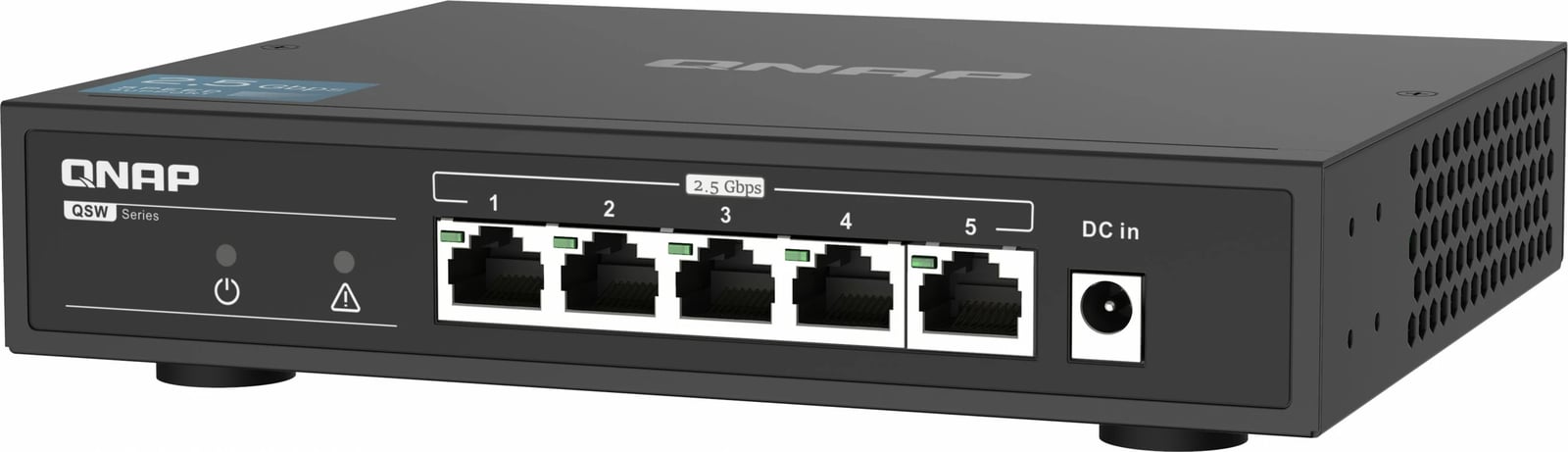 Switch QNAP QSW-1105-5T, 5 porte 2.5GbE, i zi