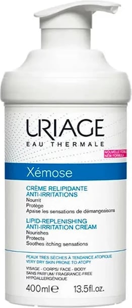 Krem emolient për trup dhe fytyrë Uriage Xemose 400ml