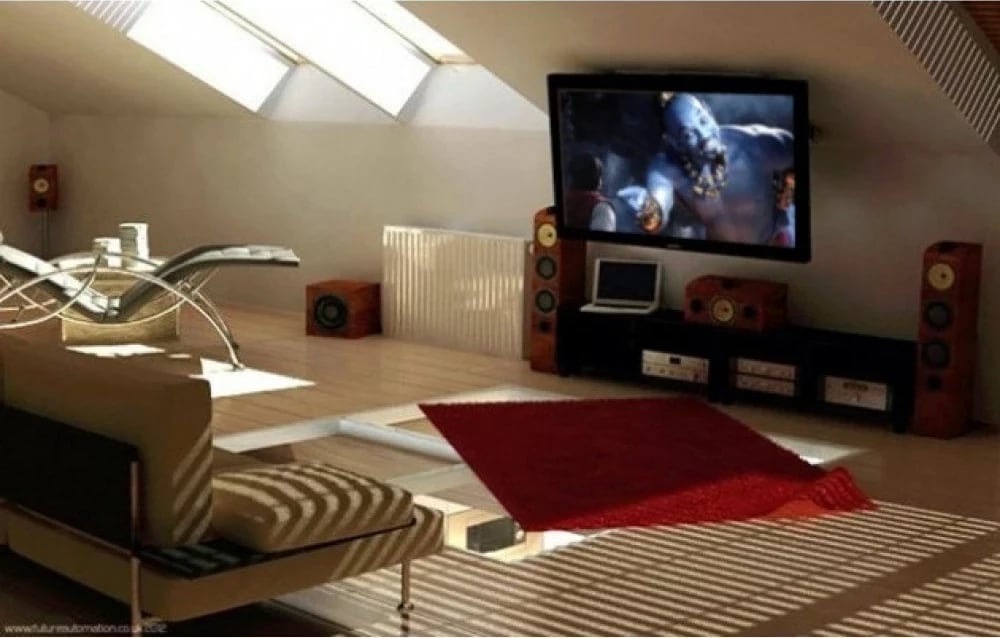 Mbajtës TV Techly ICA-CPLB-222, 37", Tavan, i Zi
