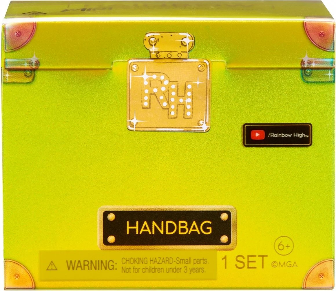 Set çanta aksesorësh Rainbow High Accessories Studio Series 1, për kukulla, Mix